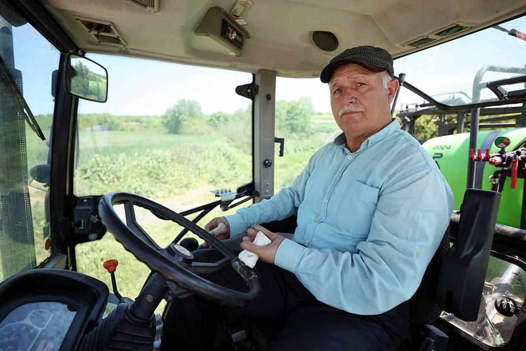 Protez kollarıyla diğer çiftçilere 30 yıldır taş çıkartıyor! Engelli çiftçinin azmi takdir topluyor 7